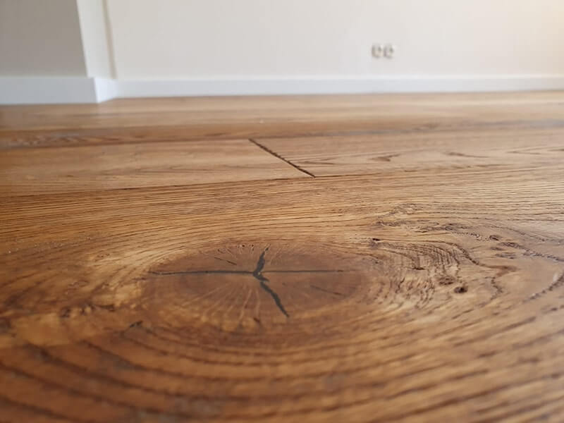 oude houten vloer eiken